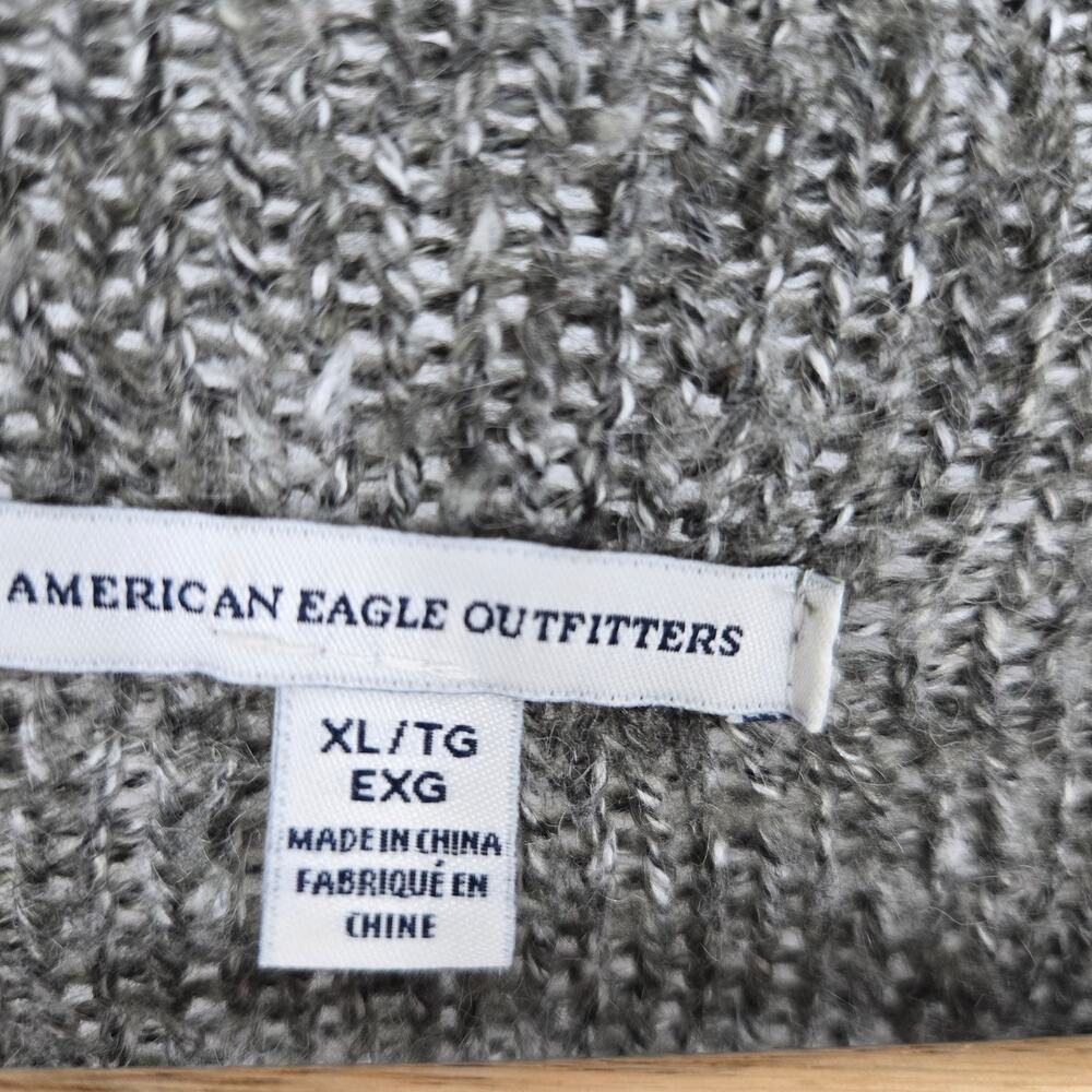 American Eagle Women Oversized Fisherman 
Roll Neck Multi Knit Sweater XL - Picture 7 of 11